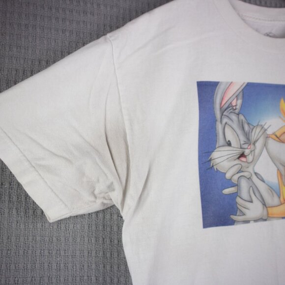 Space Jam Bugs Bunny Lola Bunny Kiss Tee Mens Large - Picture 3 of 8
